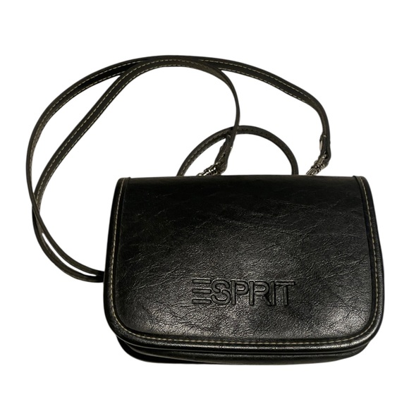 ❣️SALE! Esprit Crossbody Bags in Black and Tan - Picture 2 of 11